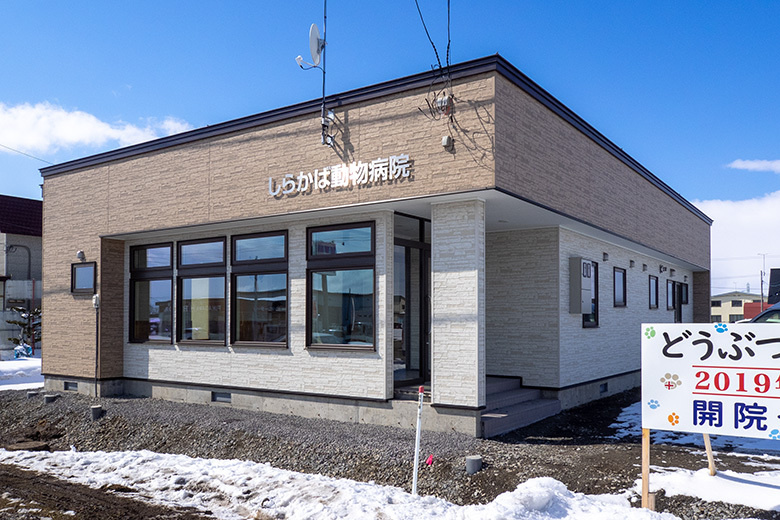 北海道深川市 アイ建設 動物病院 北海道深川市 アイ建設 動物病院